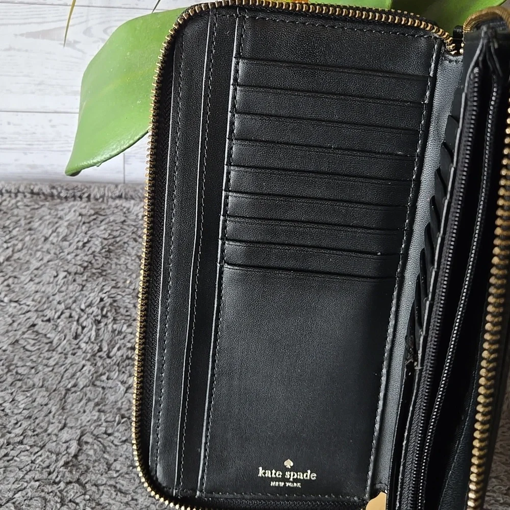 Kate Spade Black♠️ Leather Wallet
